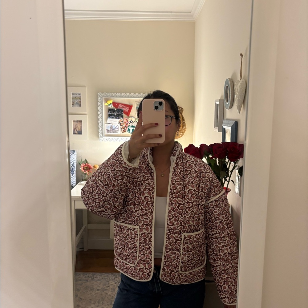 Floral Quilted Jacket